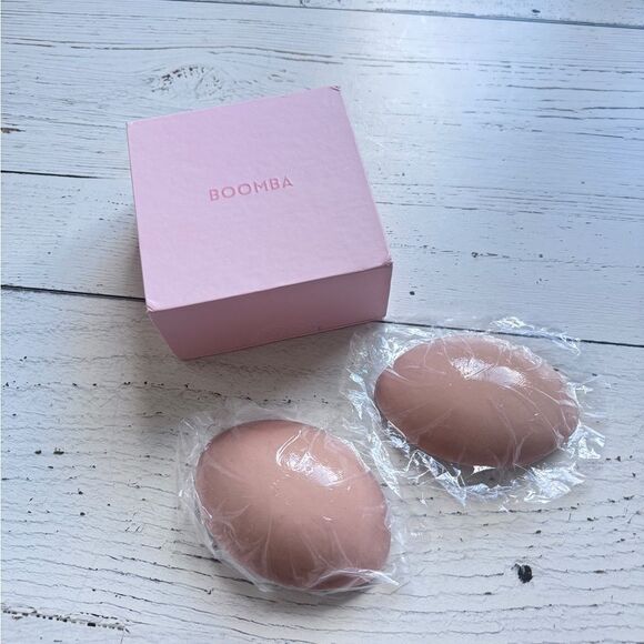 Boomba Pink Adhesive Bra Inserts - Picture 1 of 4